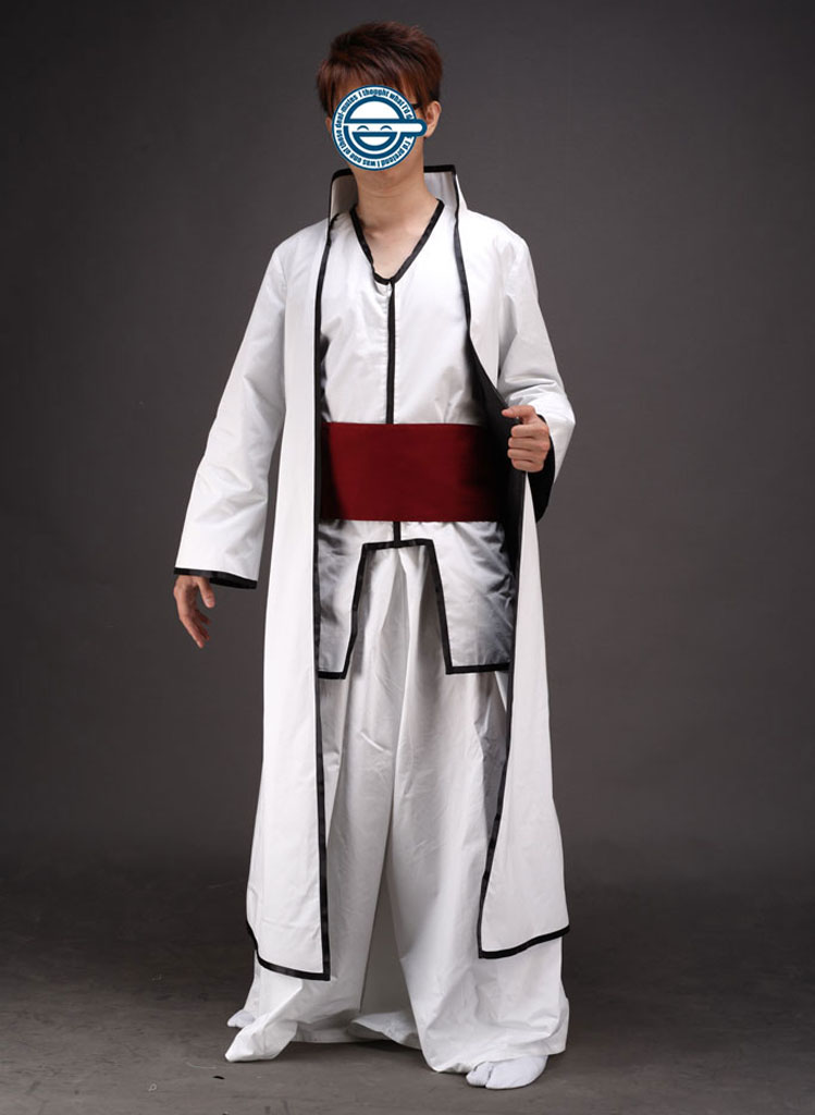 Bleach Aizen Sousuke Hollow World Hueco Mundo Kimono Uniform Cosplay Costumes